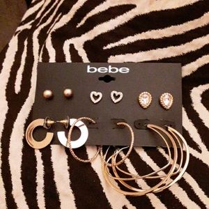 Bebe earing 6 style set